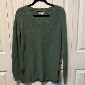 Goodthreads Women's Sage V-Neck Sweater